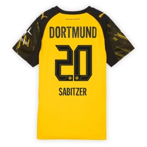 Borussia Dortmund Marcel Sabitzer #20 Hemmatröja Kvinnor 2025-26 Kortärmad